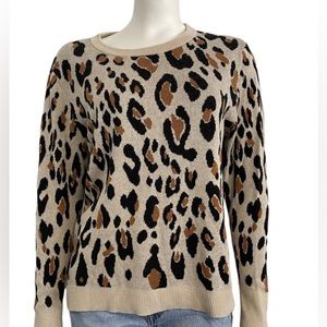 leopard sweater size XS from A New Day